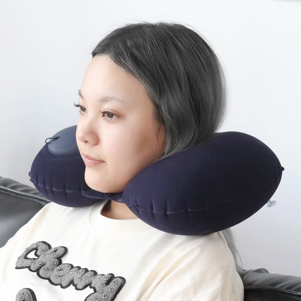 탐사 간편 에어펌프 목베개 상세 이미지 1