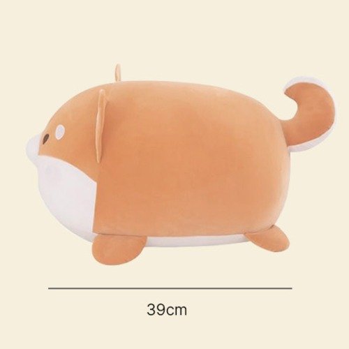 아트조이 엎드린 시바 인형 쿠션, 혼합색상 상세 이미지 1