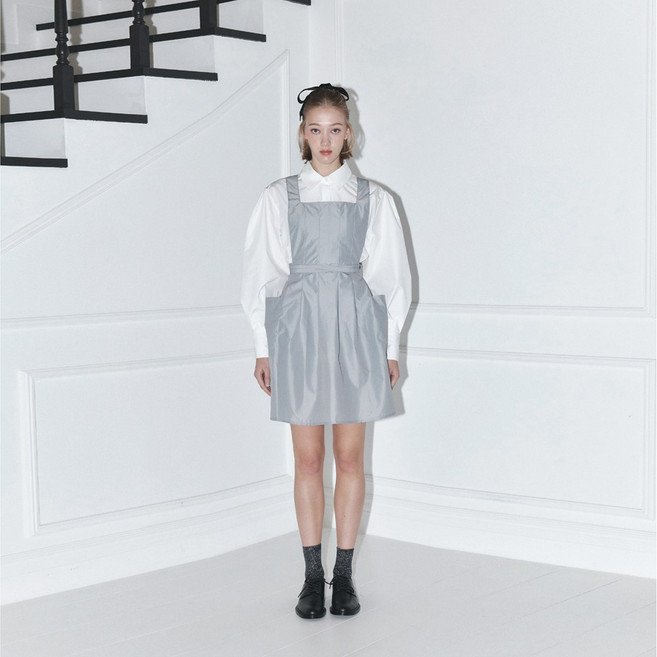 제니 / 블랙 에이프런, 1개, 그레이