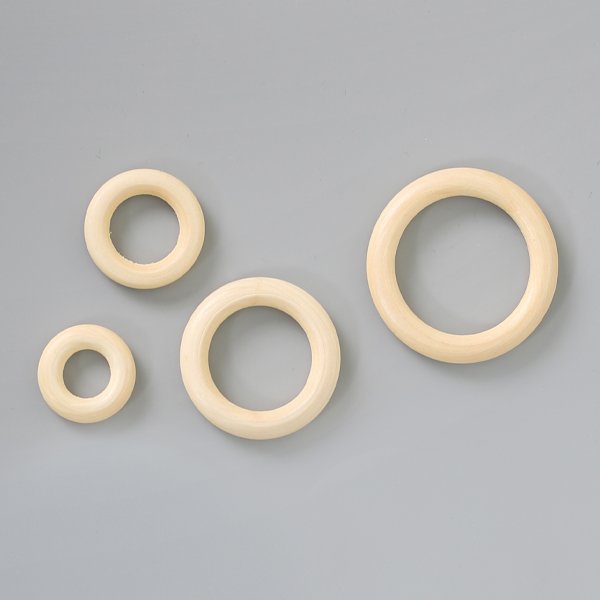 [모핸] 빅나무링 (우드링), 30mm, 20개 상세 이미지 2