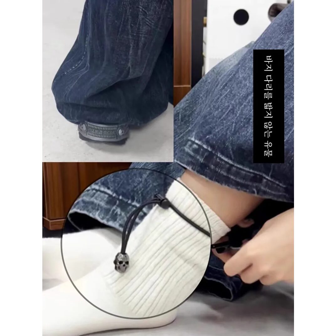 [셀프수선]2세대 더블클립 수선없는 바지 길이 조절기 밑단 줄이기 고정 핀 청바지 슬랙스 핏정리 상세 이미지 1
