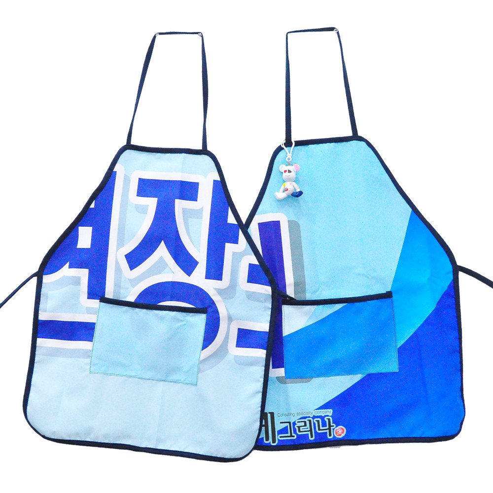 아트앤허그 현수막 업사이클링 앞치마, XS, 1개 상세 이미지 1