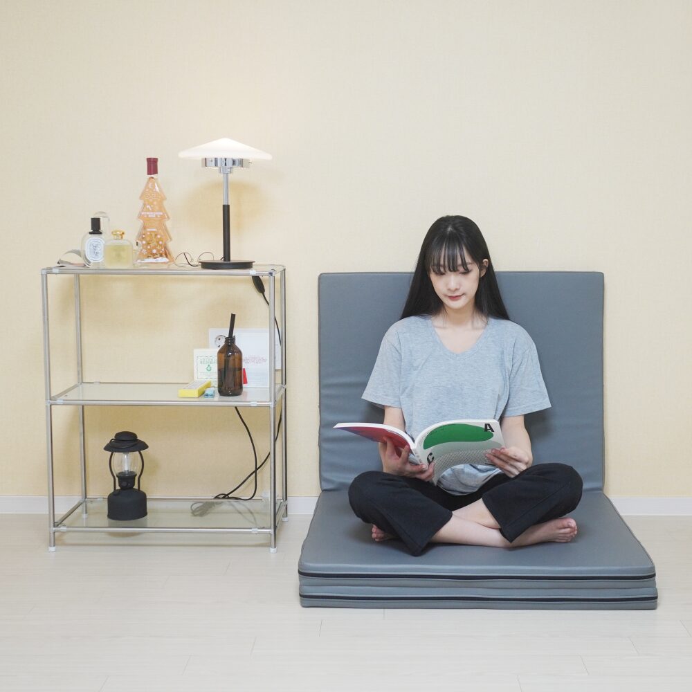 허리디스크 마블폼 매트리스 허리에좋은 단단한 토퍼 딱딱한 허리편한 탄탄한 하드 접이식 3단 매트리스 상세 이미지 2