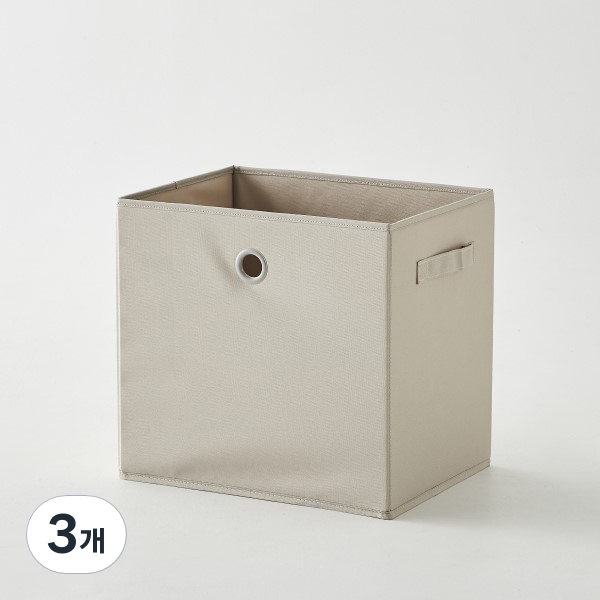 한샘 샘 폴리 수납 바스켓, 웜그레이, 3개쿠폰할인 상세 이미지 1