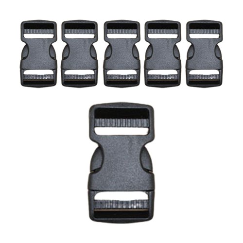 플라스틱 벨트 버클 30mm, 7개, 블랙 상세 이미지 1