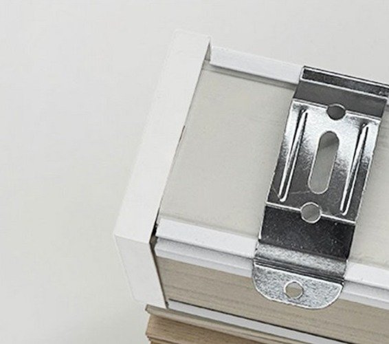 더원홈데코 우드블라인드 브라켓 6.3 x 2.5 cm, 메탈, 5개 상세 이미지 1