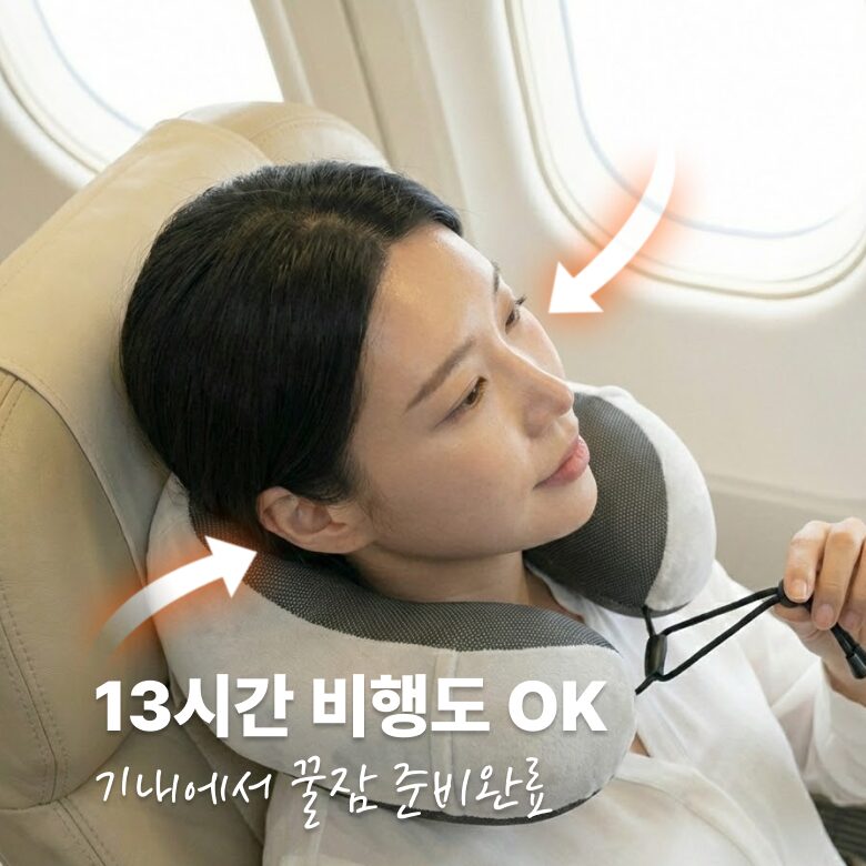 필모어 6세대 기내용 목베개 여행용 목편한 경추 목베개할인· 10:32:1 상세 이미지 1